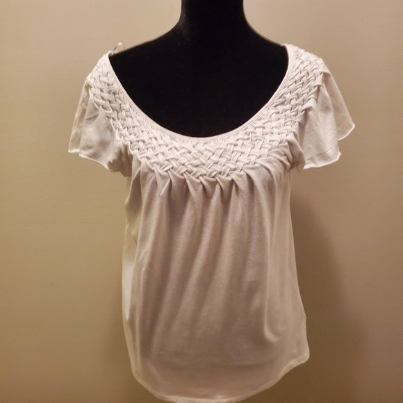 Peasant Blouse - white - Picture 1 of 3